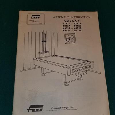 Galaxy Pool Table