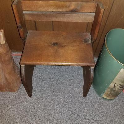 Stool and Cypress Knee