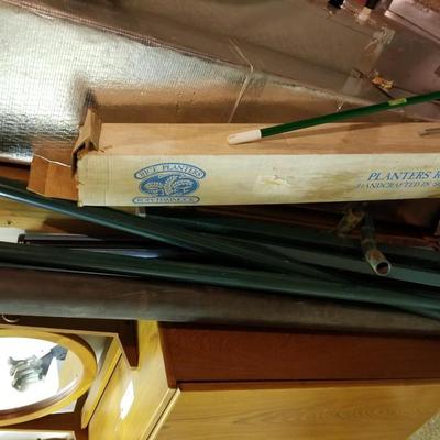 Telescope and Rice Planter Rope Hammock