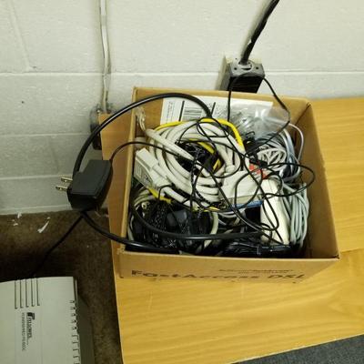 Desk, Shredder and Chair