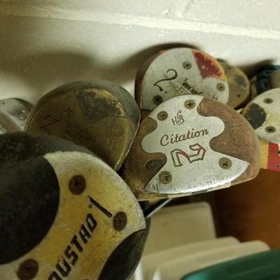 Golf Bag and Exercise Equipment