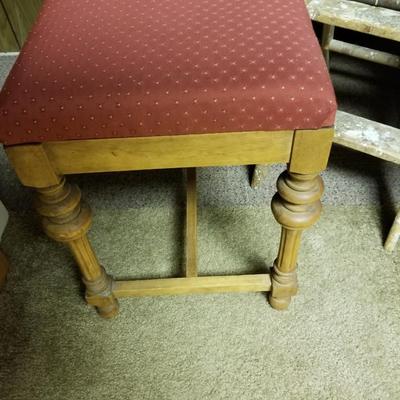 Bench and Step Ladder