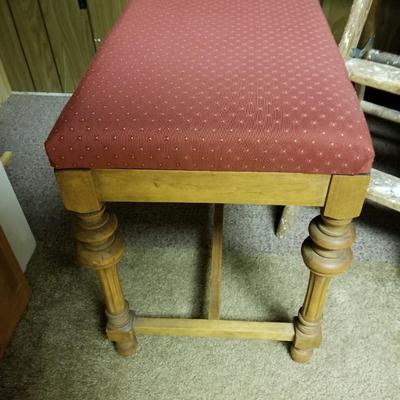 Bench and Step Ladder
