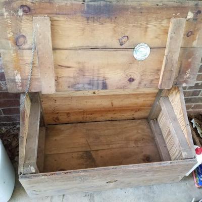Wood Storage Box