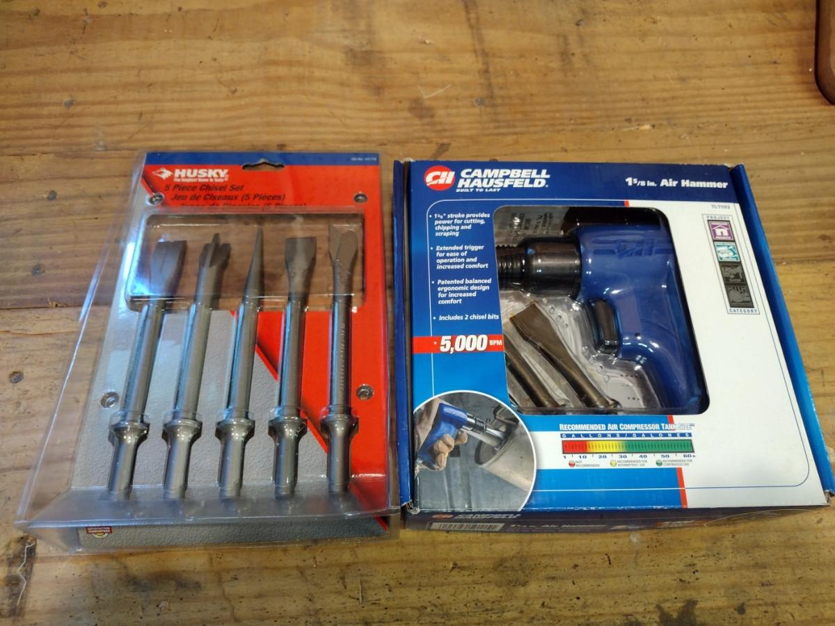 Air Chisel and Bits