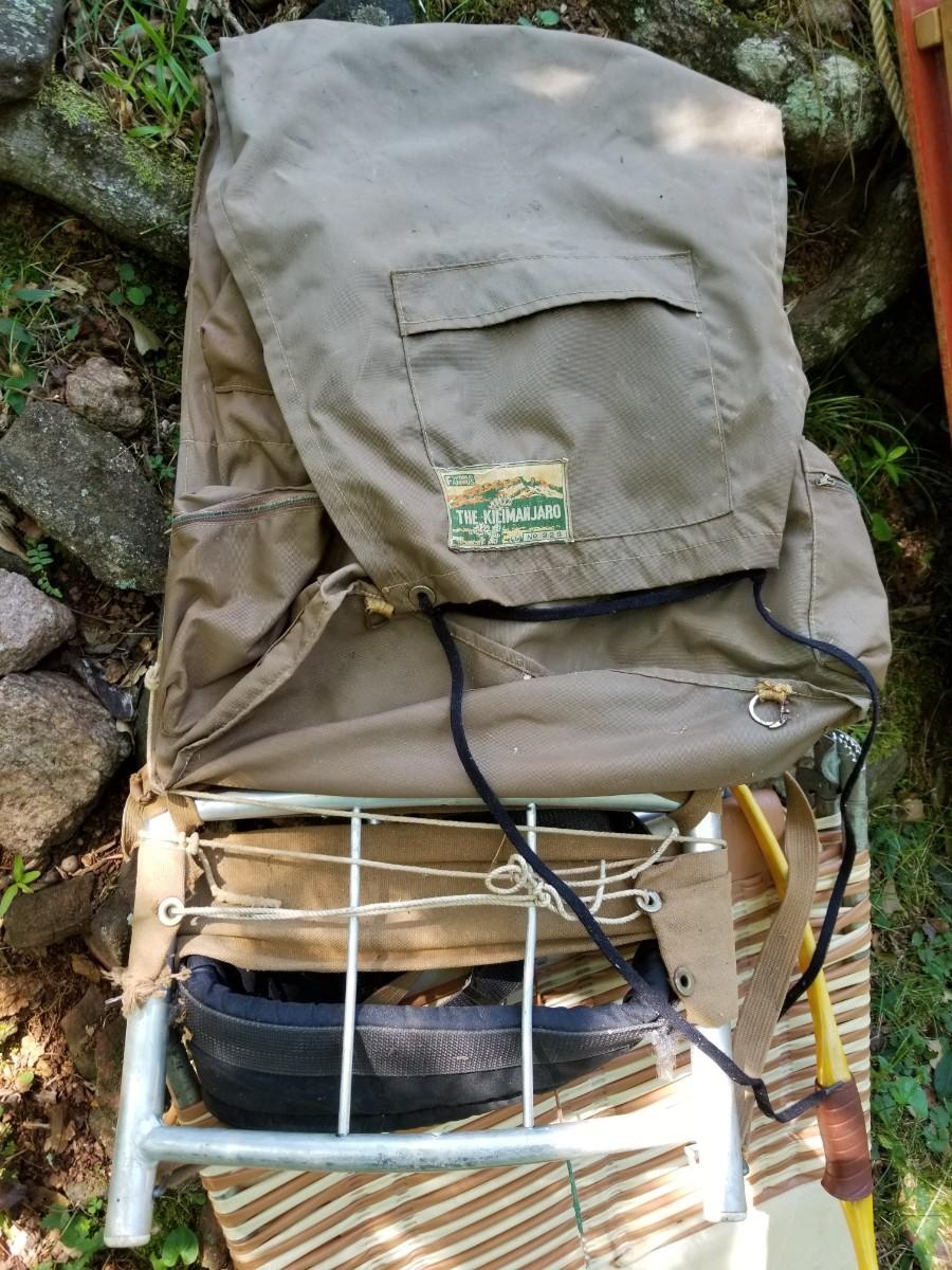 Vintage The Kilimanjaro World Famous Backpack