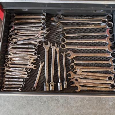 Large Large Lot of Craftsman Wrenches