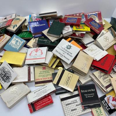 Vintage matchbook lot 60+