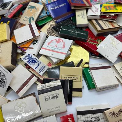Vintage matchbook lot 60+