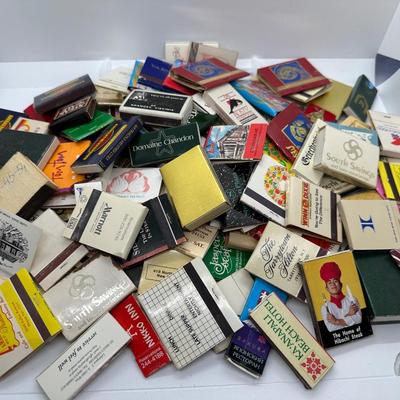 Vintage matchbook lot 60+