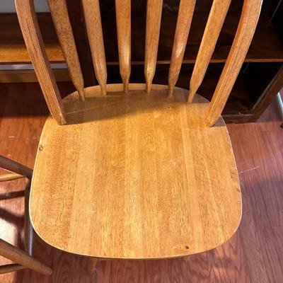 Two Rounded Back Swivel Barstools (see description).