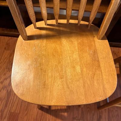 Two Rounded Back Swivel Barstools (see description).