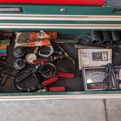 Variety Lot of Clamps Rings, Engine Analyzer, OEM Disconnector Tools