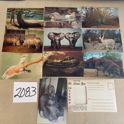 Vintage St.Louis Zoo Postcards