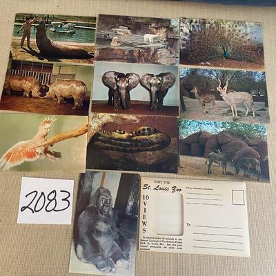 Vintage St.Louis Zoo Postcards