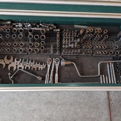 Large Lot of Craftsman Sockets, Wrenches