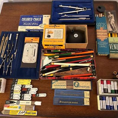 Vintage Drafting Supplies
