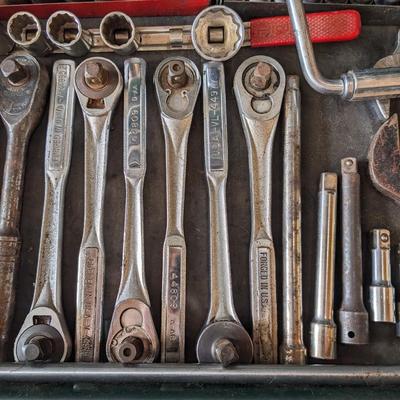 Large Large Lot of Craftsman Sockets, Wrenches