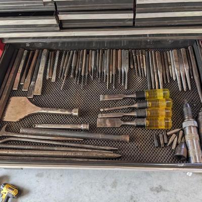 Variety Lot of Hand Carving and Punch Tools