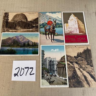 Vintage Canada Pistcards