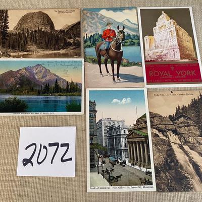 Vintage Canada Pistcards