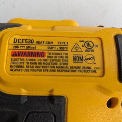 DeWalt 20V Battery Heat Gun