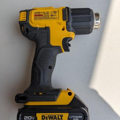 DeWalt 20V Battery Heat Gun