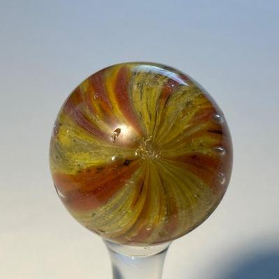 Large Marble Hand Blown