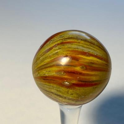 Large Marble Hand Blown