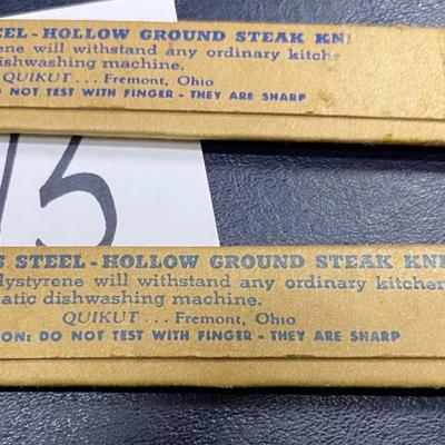 Vintage Quikut Knives