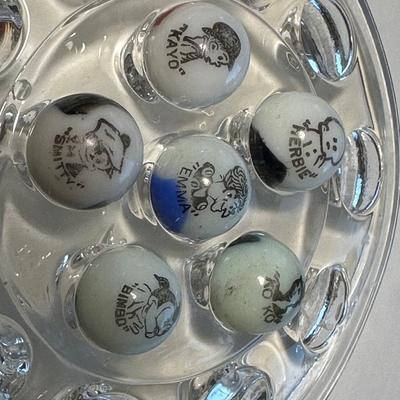 Lot of 6 picture this Marbles
