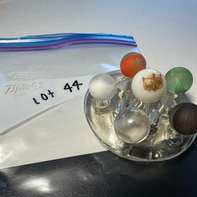 Lot of 6 Marbles