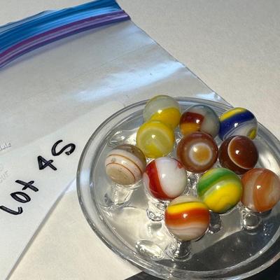 Lot of 11 Marbles