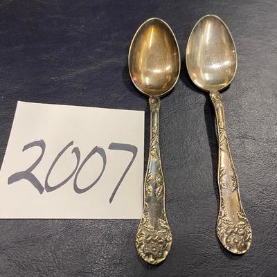 Vintage 1877 Niagara Falls Silver Co. Spoons