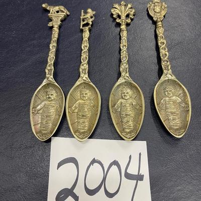 Vintage Artisan Baby Spoons made in Italy