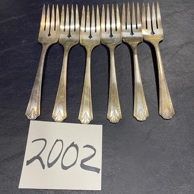 Vintage Vernon Silver Plated Salad Forks