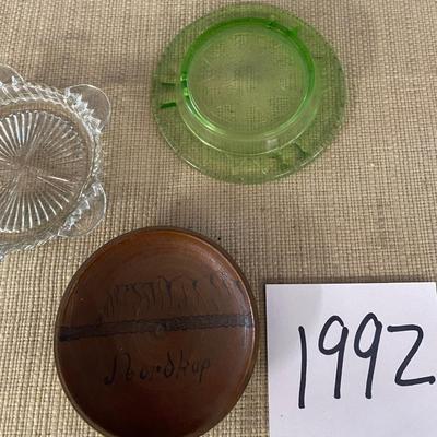 Vintage Uranium Ash Tray and More