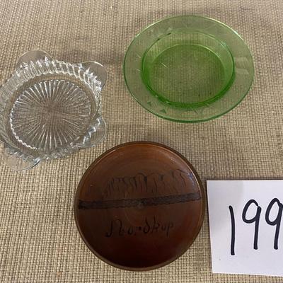 Vintage Uranium Ash Tray and More