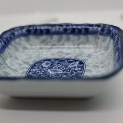 Mini Delft Porcelain Shoes, Blue & White Porcelain Dishes