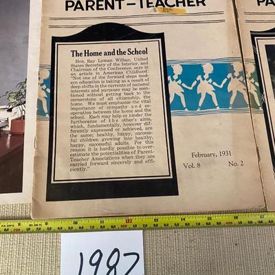 1931 Kansas Parent-Teacher Magazines