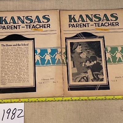 1931 Kansas Parent-Teacher Magazines