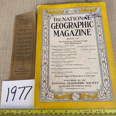 1937  National Geographic