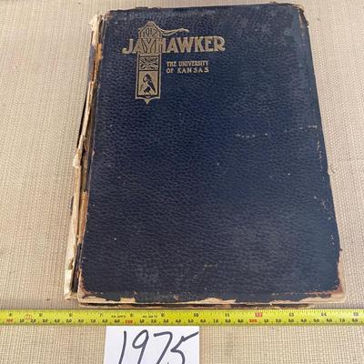 1912 Jayhawker University Of Kansas