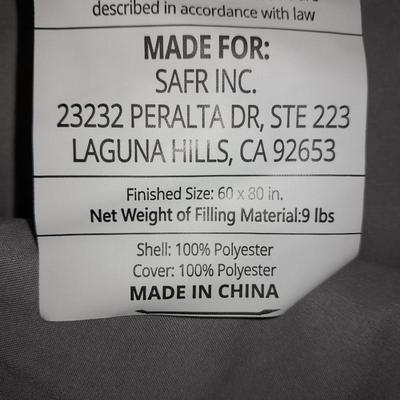 SAFR weighted blanket Grey