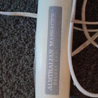 Her home spa day bath robe with items of luxury massager, humidifier, thera-sox and more