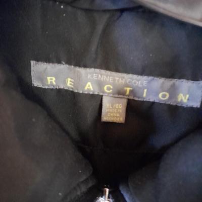 REI Down purple Ladies coat and a black Reaction vest