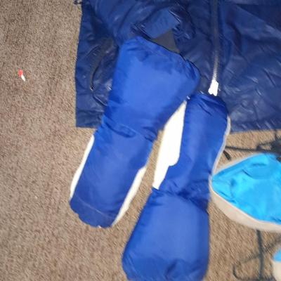 Men's down Frostline Broomfield Colorado coat with booties and mittens WINTER IS COMING!