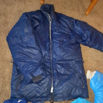 Men's down Frostline Broomfield Colorado coat with booties and mittens WINTER IS COMING!