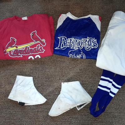 Vintage Baseball uniform Beerocrats with Cardinal T-shirt