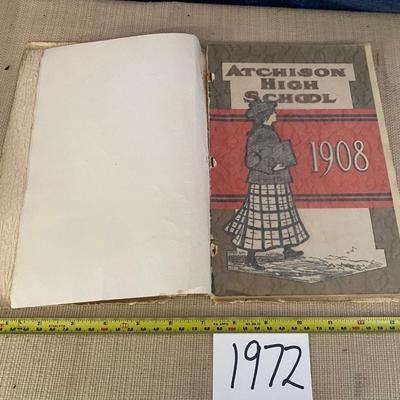 1908 Atchison High School Yearbook